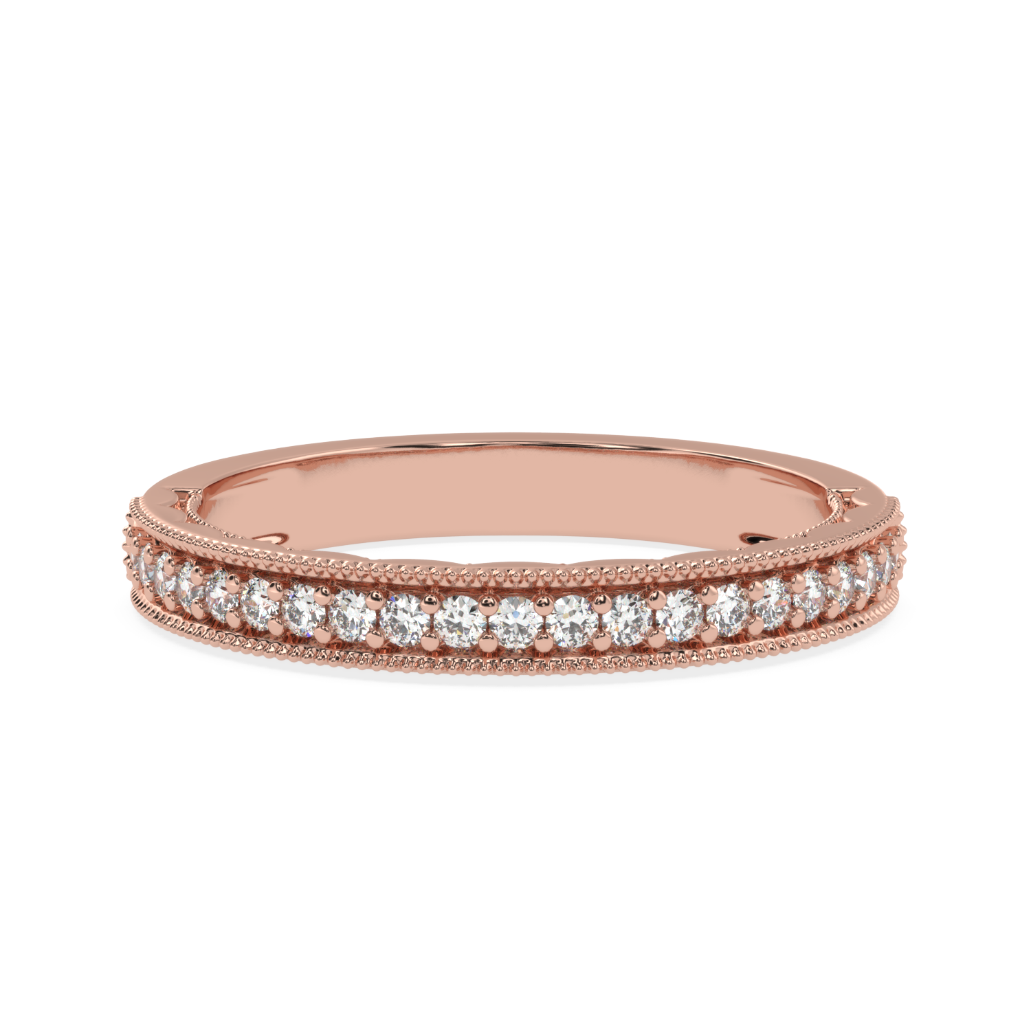 0.21 Carat H Color VS1 Clarity Diamond Studded Natural Diamond Ring.
